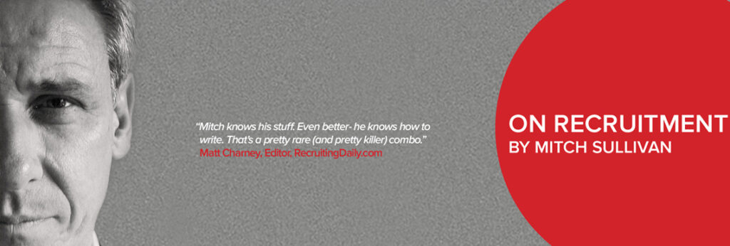 On Recruitment by Mitch Sullivan