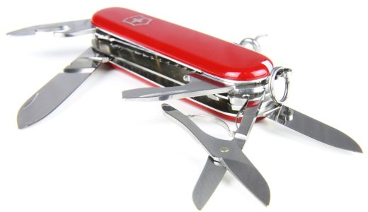 a job ad is multi-functional just like this swiss army knife