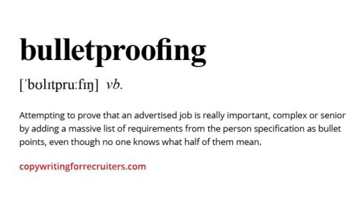 bulletproofing-recruitment-glossary