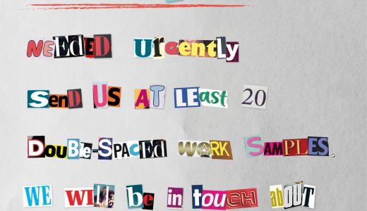 a job description or a ransom note?